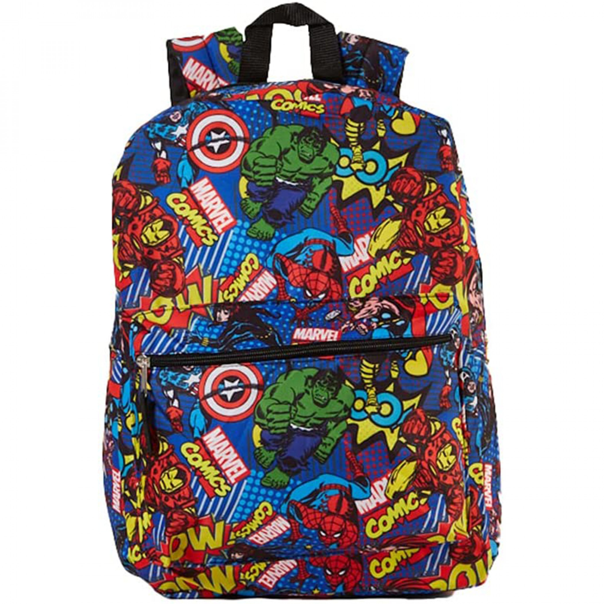 Avengers Classic Heroes Action Collage All Over Print 16" Backpack